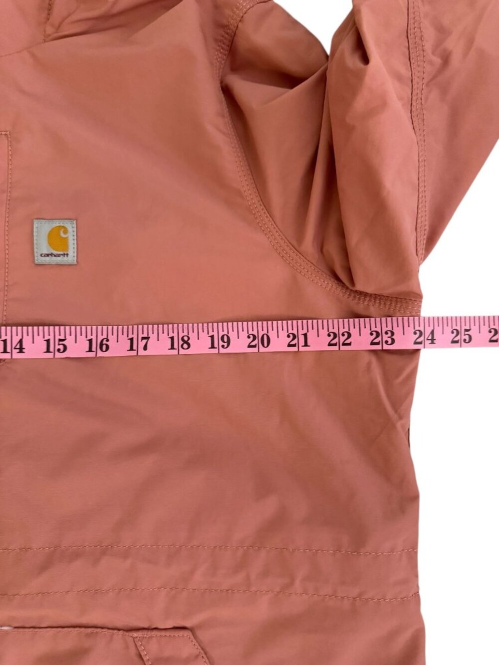 Womens Carhartt Rain Defender Relaxed Fit Lightweight Coat in Rose Size Large - Picture 10 of 16